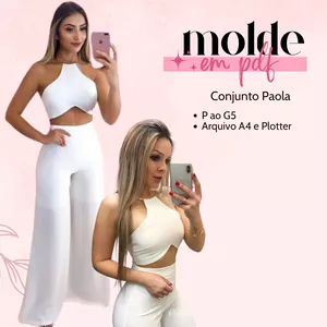 Imagem de capa para o Ebook MOLDE EM PDF - CONJUNTO PAOLA