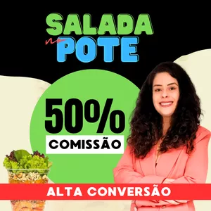 Imagem de capa para o Ebook Salada no Pote Lucrativa