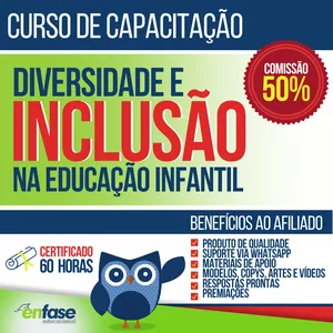 Imagem de capa para o Curso online (Cód 24) Diversidade e Inclusão na Educação Infantil