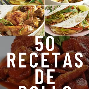 Imagen de portada para Ebook "50 Deliciosas Recetas de Pollo para Sorprender a Todos"