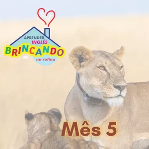 Imagem de capa para o Curso online Mês 5 : Aprender Inglês Brincando