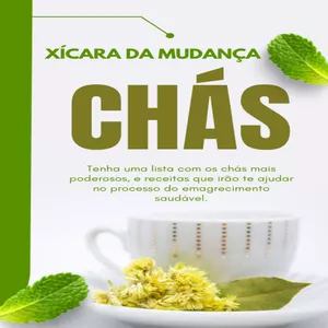 Imagem de capa para o Curso online Xícara de mudança: Emagreça com chás naturais🌿