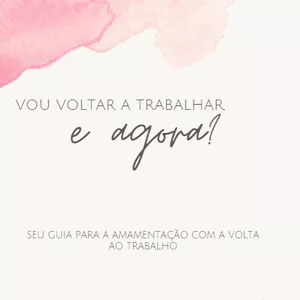 Imagem de capa para o Ebook Vou voltar a trabalhar, e agora?