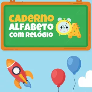 Imagem de capa para o Ebook Alfabeto com Relógio