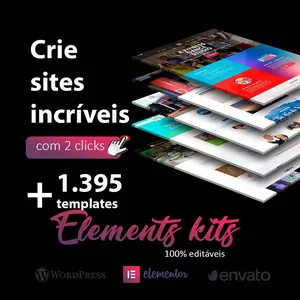 Imagem de capa para o Curso online Crie Sites incríveis c/ 2 cliques.