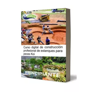 Imagen de portada para Curso online Construcción profesional de estanques para peces Koi o tortugas, cascadas y lagos - Principiante