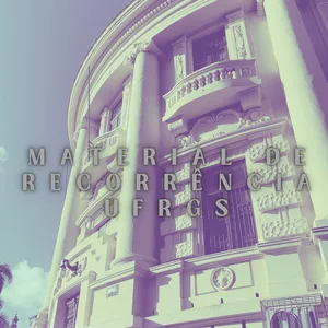 Imagem do curso Material de Recorrência UFRGS
