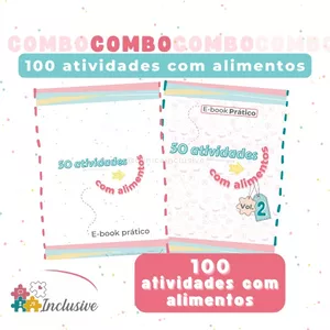 Imagem de capa para o Ebook Combo- 50 atividades Volume 1 e 2