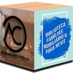 Imagem de capa para o Curso online Biblioteca Famílias Revit - Mobiliário Volume 2