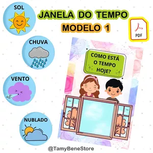 Imagem de capa para o Ebook Como Está o Tempo? Recurso Pedagógico em PDF