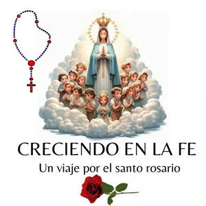 Imagen de portada para Ebook CRECIENDO EN LA FE, un viaje por el santo rosario.