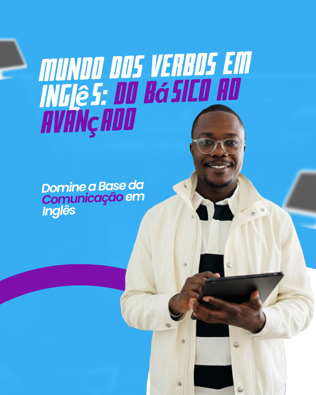 Imagem do curso Mundo dos Verbos em Inglês: Do Básico ao Avançado