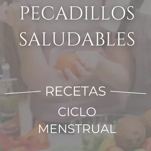 Imagen de portada para Curso online Recetas para tu ciclo menstrual "Pecadillos Saludables"