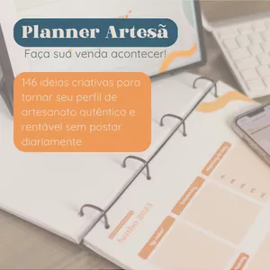 Imagem de capa para o Curso online PLANNER ARTESÃ