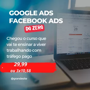 Curso CURSO GOOGLE ADS E FACEBOOK ADS