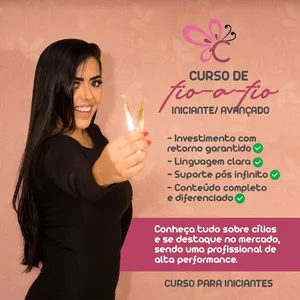 Imagem de capa para o Curso online Curso de Cilios Iniciante Avançado