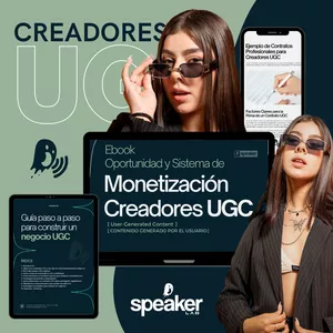 Imagen de portada para Ebook Sistema de Monetizacion Creadores UGC