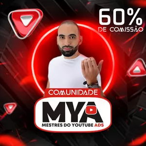 Imagem de capa para o Curso online Mestres do Youtube ADS
