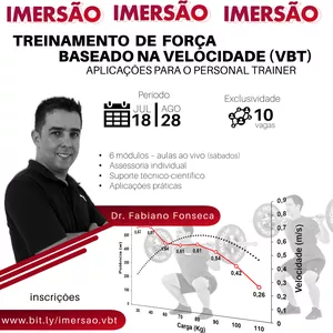 Imagem de capa para o Curso online IMERSÃO EM TREINAMENTO DE FORÇA BASEADO NA VELOCIDADE (VBT): APLICAÇÕES PARA O PERSONAL TRAINER