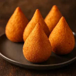 Imagem de capa para o Ebook Coxinha gourmet 