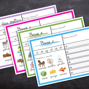 Imagem de capa para o Ebook Bases da letra cursiva