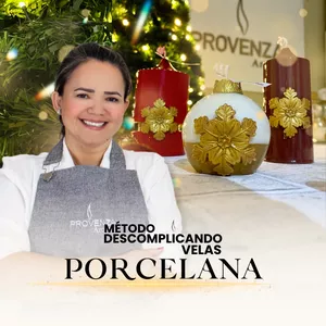 Imagem de capa para o Curso online Método Descomplicando Velas Porcelana