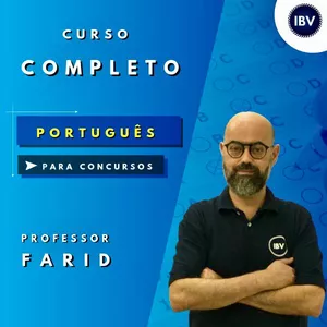 Imagem de capa para o Curso online Língua Portuguesa com Farid 