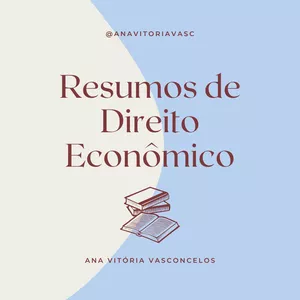 Imagem de capa para o Ebook Resumos de Direito Econômico