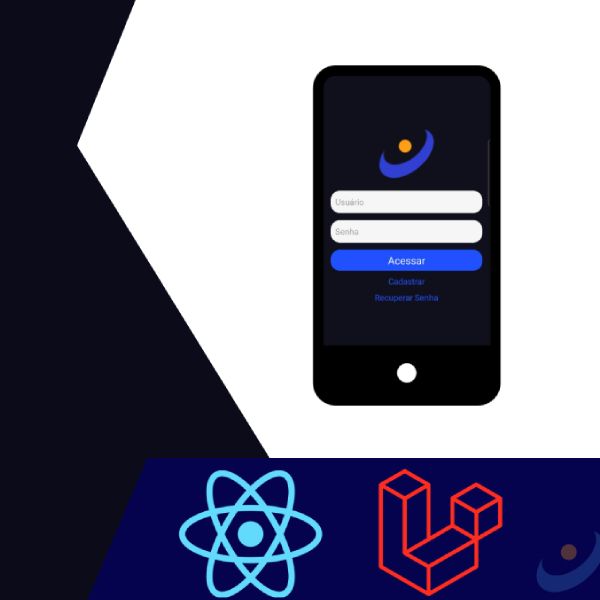 Curso Curso criar API com Laravel e aplicativo com React Native