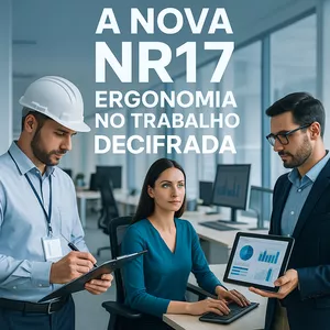 Imagem do curso Decifrando a Moderna NR17 Ergonomia do Ministério do Trabalho