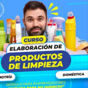 Imagen de portada para Ebook !! Curso elaboración de productos de limpieza ) Química en casa!!
