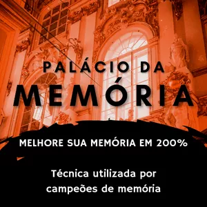Imagem de capa para o Ebook PALÁCIO DA MEMÓRIA - Domine o método de Sherlock Holmes e Patrick Jane