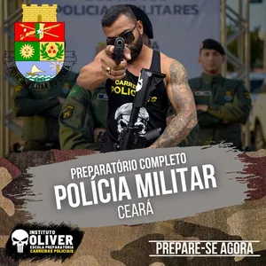 Imagem de 👮‍♂️Preparatório Completo  POLÍCIA MILITAR do Ceará 👮‍♂️ PMCE - Instituto Óliver  criado por Instituto Óliver Escola Preparatória Carreiras Policiais na hotmart
