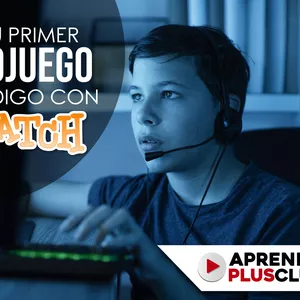 Imagen de portada para Curso online Tu primer video juego sin código con Scratch.