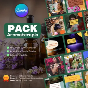 Imagem do curso Pack Canva Para Aromaterapia