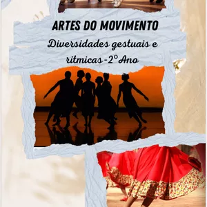 Imagem de capa para o Ebook ARTES DO MOVIMENTO 2 - Diversidades Gestuais e Ritmicas: Explorando o Novo Ensino Médio
