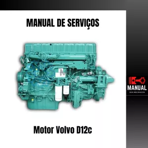 Imagem de capa para o Ebook Material Técnico Motor Volvo D12