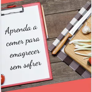Imagem de capa para o Ebook Aprenda a comer para emagrecer sem sofrer 