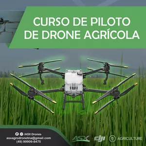 Imagem do curso Curso de Piloto de Drones de Pulverização - ASX DRONES