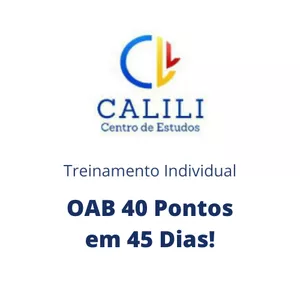 Imagem de capa para o Curso online Cronograma OAB 40 pontos em 45 dias