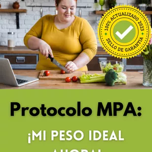Imagen de portada para Curso online Protocolo MPA: Mi peso ideal AHORA!