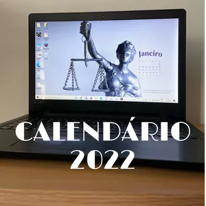 Imagem principal do produto Calendário 2022 Juridico