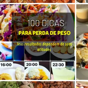 Imagem do curso 100 Dicas para perder peso.
