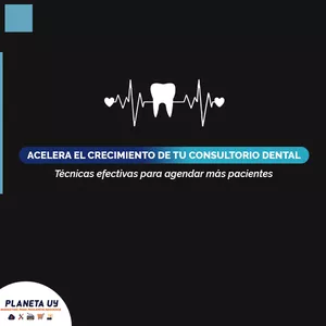 Imagen de portada para Curso online Acelerá el crecimiento de tu consulta dental: "técnicas efectivas para agendar más pacientes"