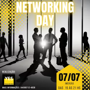 Imagem de capa para o Evento presencial NETWORKING DAY - Maringá/PR