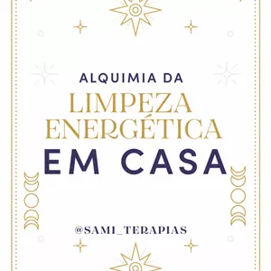 Imagem de capa para o Ebook Alquimia da Limpeza Energética em casa 