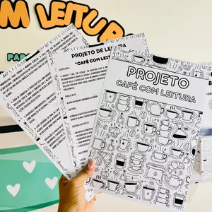Imagem de capa para o Ebook PROJETO CAFÉ COM LEITURA 