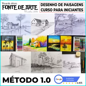 Curso Curso de Desenho de Paisagens - Método Fonte De Arte 2.0