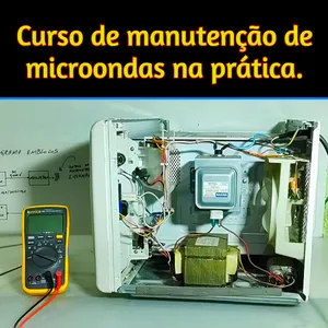 Imagem de capa para o Curso online Curso de Manutenção de Microondas na Prática