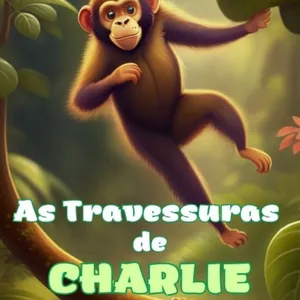 Imagem de capa para o Ebook As Travessuras de Charlie: O Macaco Levado
